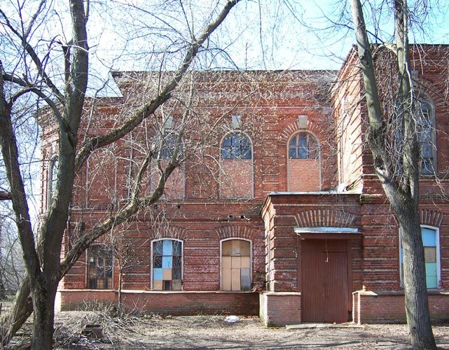 Домовая церковь Николая Чудотворца при бывшем Никольском училище, Орехово-Зуево (Орехово-Зуевский городской округ, Московская область). фасады