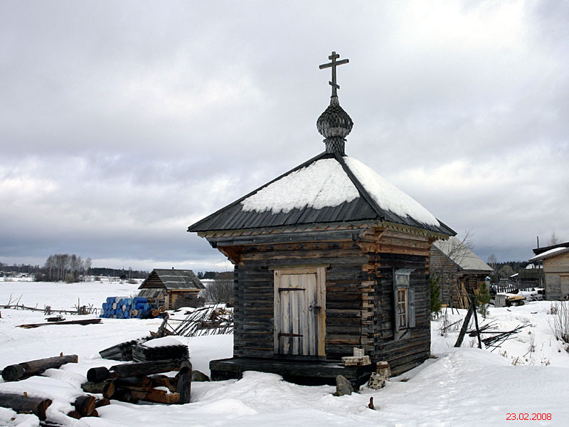 Неизвестная часовня, Учма (Мышкинский район, Ярославская область). фасады