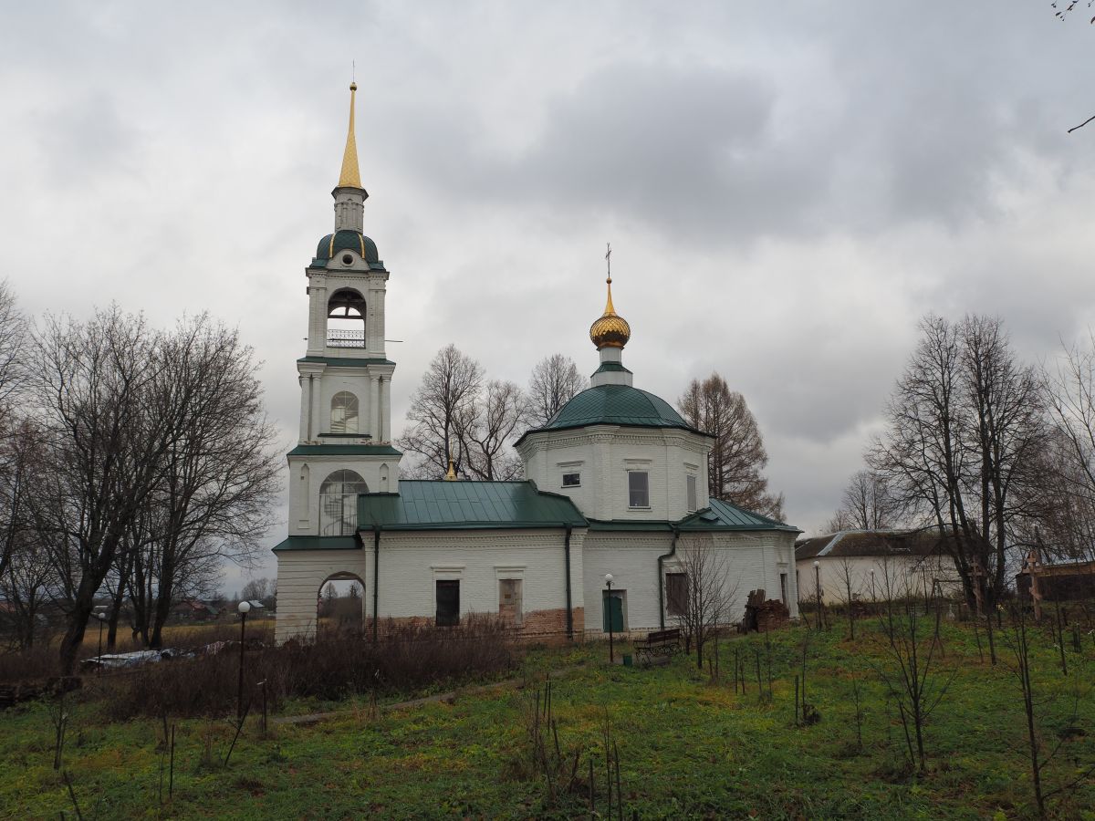 Фряньково. Церковь Николая Чудотворца. фасады