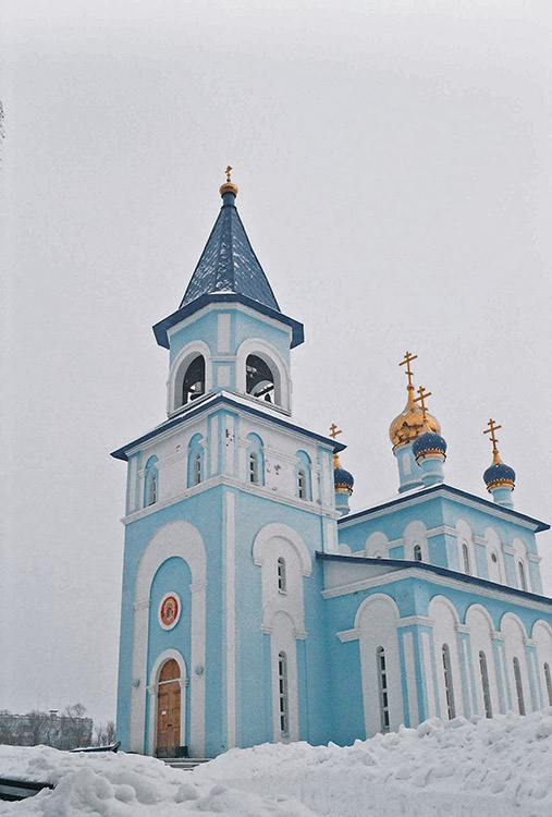 Церковь Казанской иконы Божией Матери, Аша (Ашинский район, Челябинская область). фасады