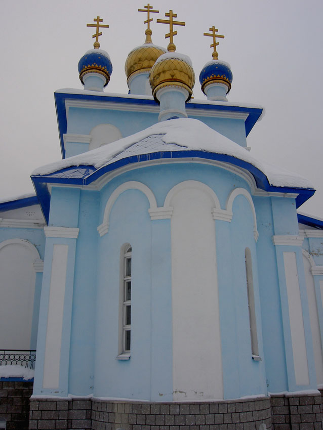 Церковь Казанской иконы Божией Матери, Аша (Ашинский район, Челябинская область). архитектурные детали