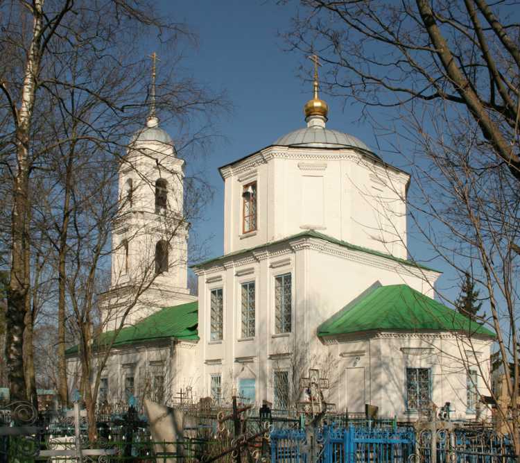 Гагарин. Церковь Вознесения Господня. фасады, Вид с юго-востока		      