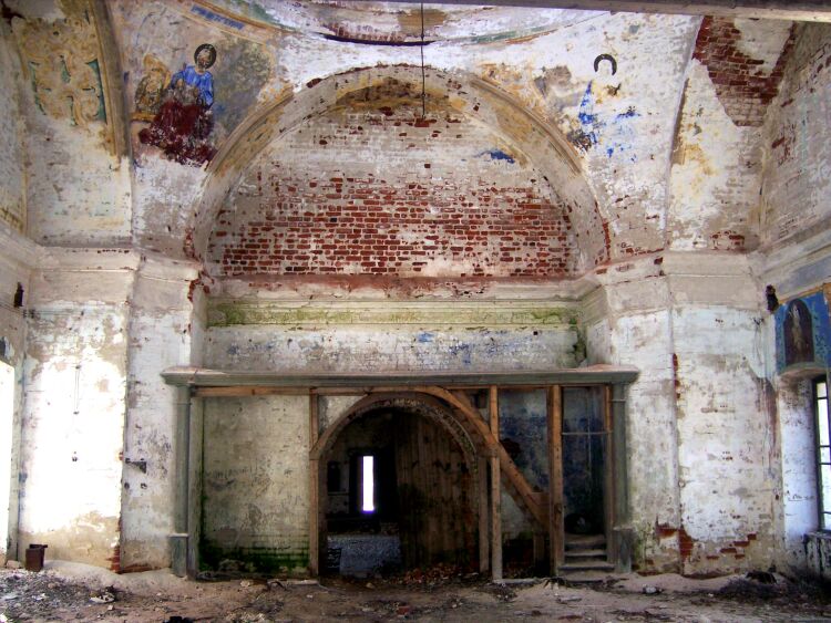 Церковь Воскресения Христова, Воскресенское Новое (Лухский район, Ивановская область). интерьер и убранство