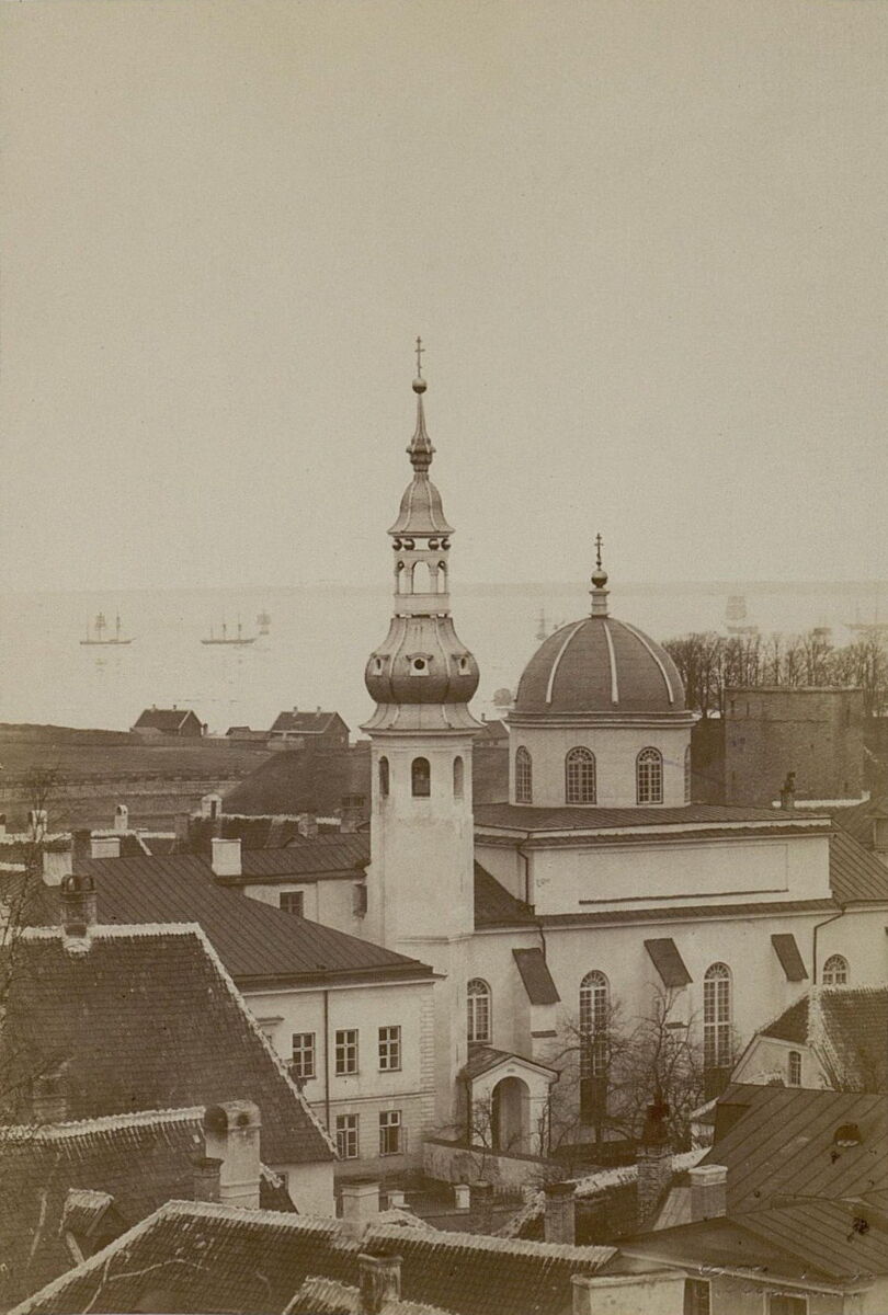 Церковь Преображения Господня, Таллин (Таллин, город, Эстония). архивная фотография, Фото 1873 года из фондов Музея Академии художеств