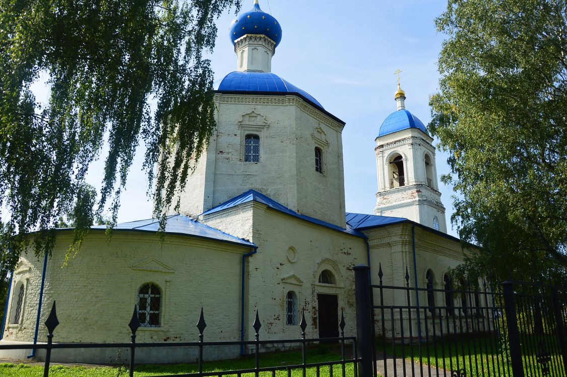 Церковь Преображения Господня, Спас-Дощатый (Зарайский городской округ, Московская область). фасады