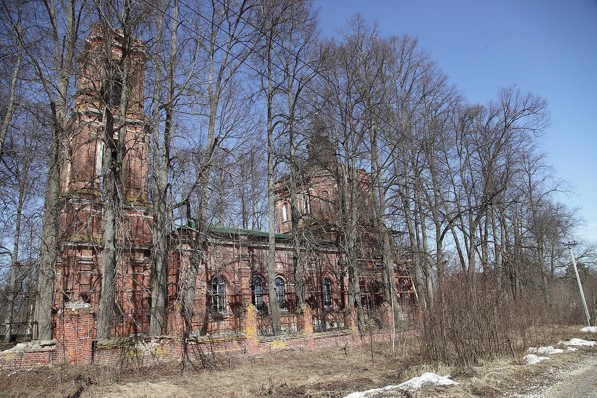 фасады. Церковь Покрова Пресвятой Богородицы, Мышенское (Ступинский городской округ, Московская область)