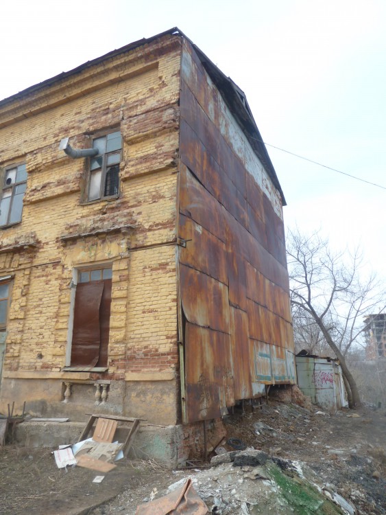 Уфа. Церковь Спаса Нерукотворного Образа. документальные фотографии, Алтарная часть церкви не сохранилась. 