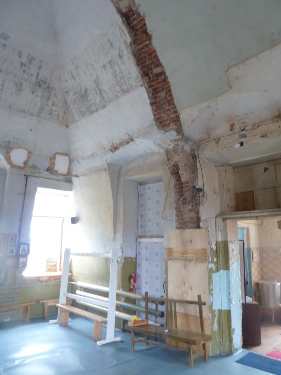 Церковь Спаса Нерукотворного Образа, Уфа (Уфа, город, Республика Башкортостан). интерьер и убранство, Фрагмент бывшей трапезной