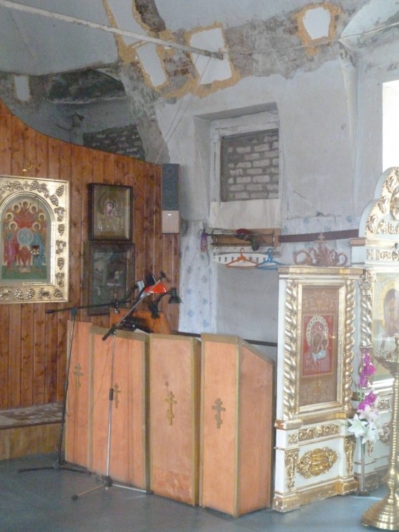 Церковь Спаса Нерукотворного Образа, Уфа (Уфа, город, Республика Башкортостан). интерьер и убранство, Клирос