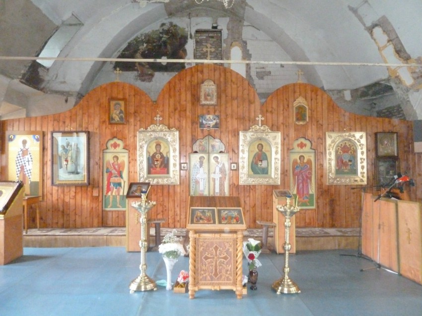 Церковь Спаса Нерукотворного Образа, Уфа (Уфа, город, Республика Башкортостан). интерьер и убранство, Современный интерьер бывшей трапезной