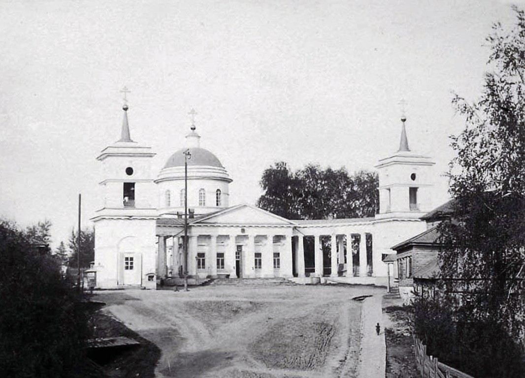 Церковь Спаса Нерукотворного Образа, Уфа (Уфа, город, Республика Башкортостан). архивная фотография, Фотография Спасского храма в 1910 г.