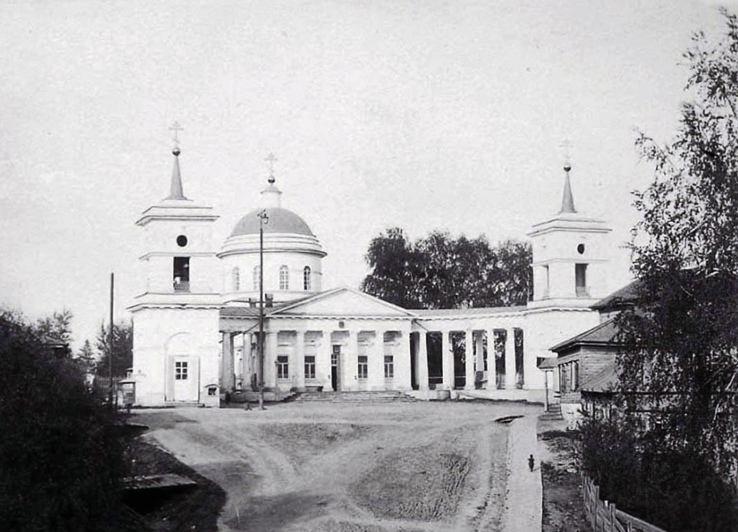 Уфа. Церковь Спаса Нерукотворного Образа. архивная фотография, Фотография Спасского храма в 1910 г.