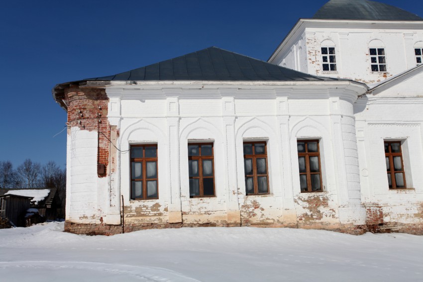 Церковь Воскресения Христова, Воскресенское (Любимский район, Ярославская область). фасады