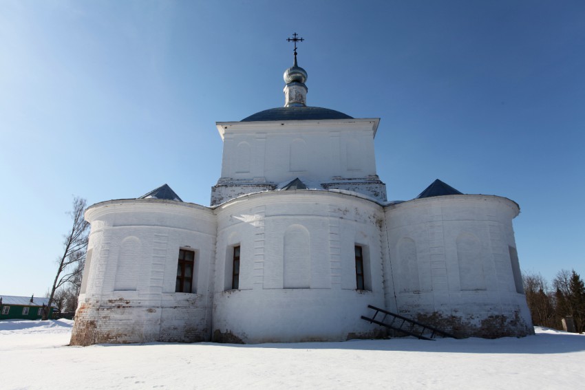 Церковь Воскресения Христова, Воскресенское (Любимский район, Ярославская область). фасады