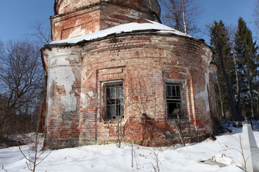 Церковь Рождества Пресвятой Богородицы, Парфеньево (Любимский район, Ярославская область). архитектурные детали