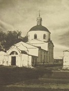 Церковь Троицы Живоначальной, Фото 1947 г. Общий вид с юго-запада. ГКМФ. ГНИМА им Щусева<br>, Заречное, Арзамасский район и г. Арзамас, Нижегородская область