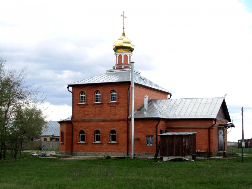 Церковь Троицы Живоначальной, Мурмино (Рязанский район, Рязанская область). фасады, Новая церковь, вид с запада