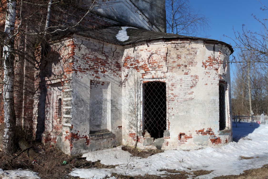 Церковь Успения Пресвятой Богородицы, Шарна (Любимский район, Ярославская область). архитектурные детали
