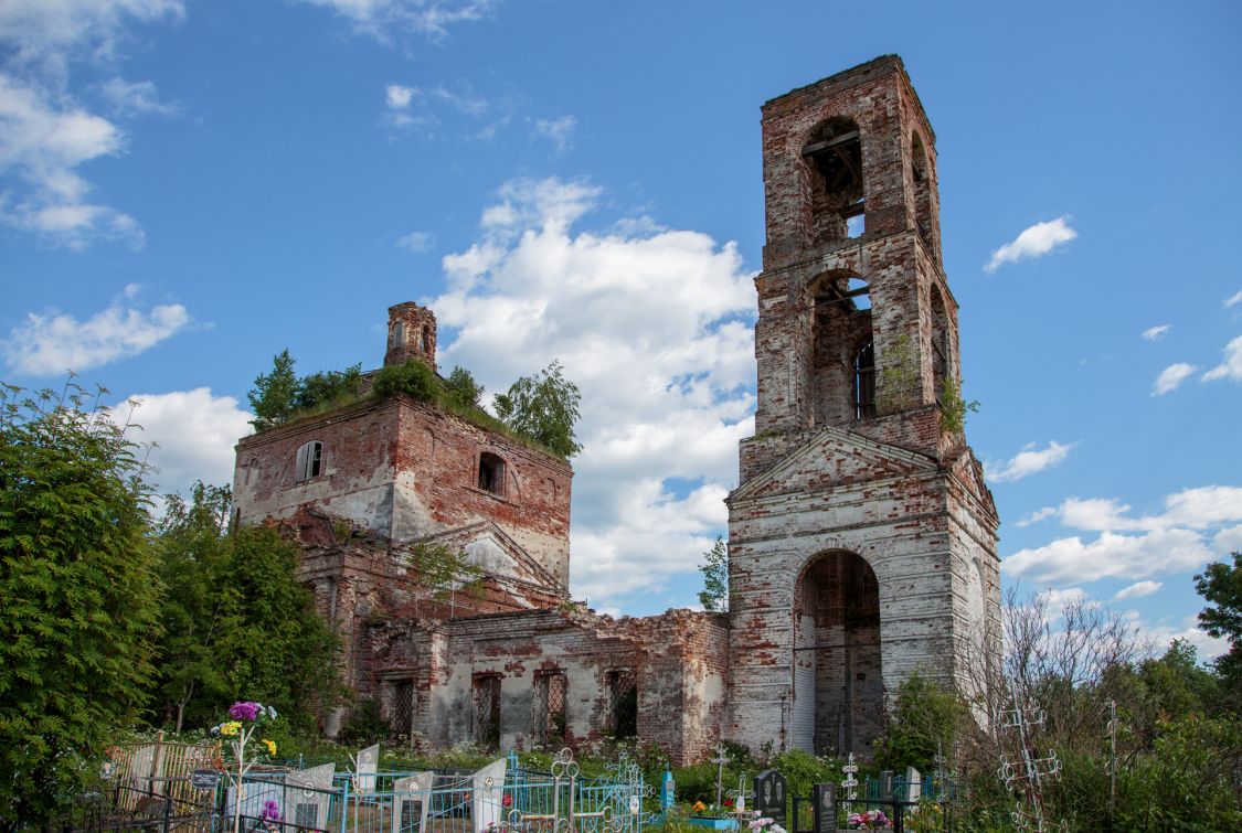Церковь Успения Пресвятой Богородицы, Шарна (Любимский район, Ярославская область). фасады
