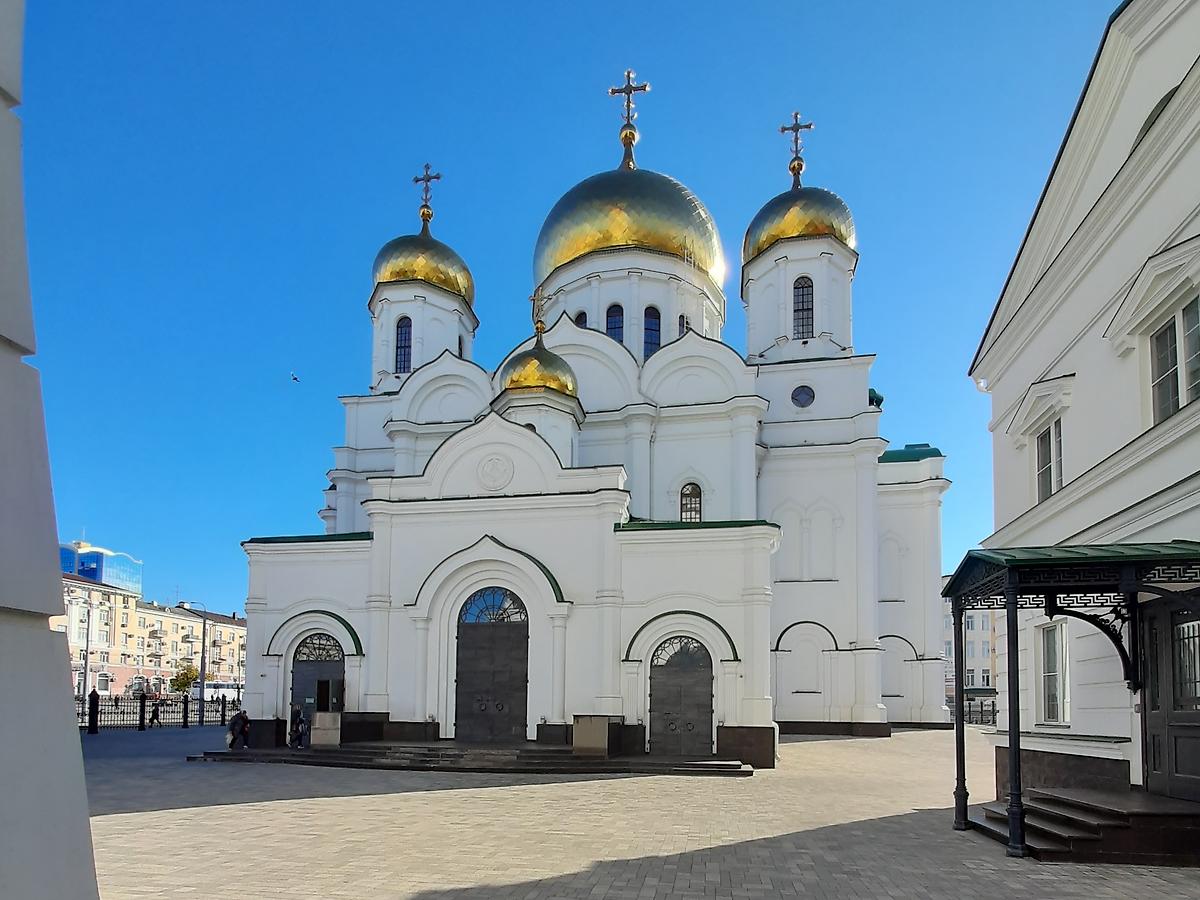 фасады. Кафедральный собор Рождества Пресвятой Богородицы, Ростов-на-Дону (Ростов-на-Дону, город, Ростовская область)