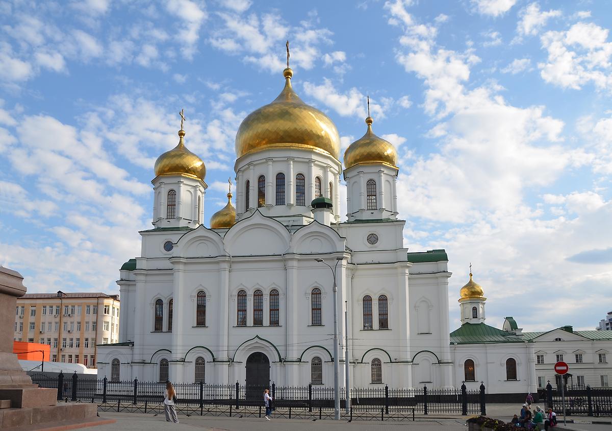 фасады. Кафедральный собор Рождества Пресвятой Богородицы, Ростов-на-Дону (Ростов-на-Дону, город, Ростовская область)