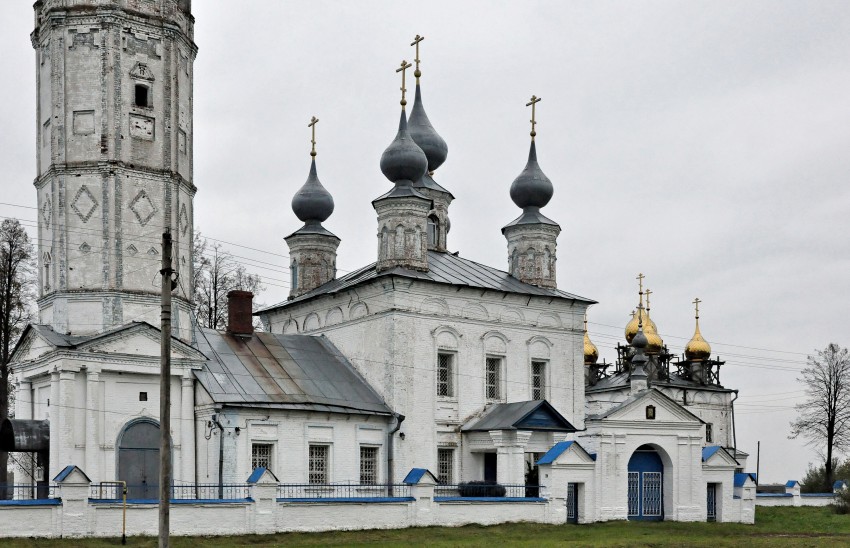 Успенско-Казанский мужской монастырь. Церковь Успения Пресвятой Богородицы, Кузнецово (Шуйский район, Ивановская область). архитектурные детали