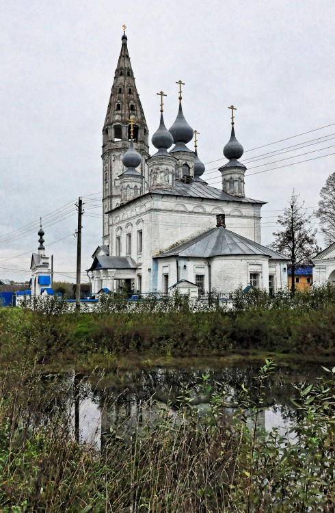 Успенско-Казанский мужской монастырь. Церковь Успения Пресвятой Богородицы, Кузнецово (Шуйский район, Ивановская область). фасады