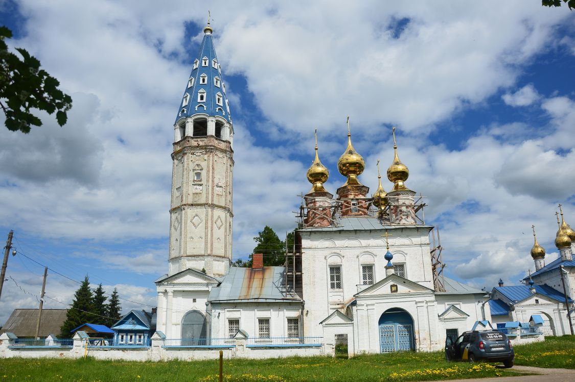 Успенско-Казанский мужской монастырь. Церковь Успения Пресвятой Богородицы, Кузнецово (Шуйский район, Ивановская область). документальные фотографии