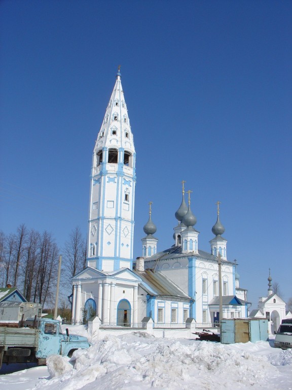 Успенско-Казанский мужской монастырь. Церковь Успения Пресвятой Богородицы, Кузнецово (Шуйский район, Ивановская область). фасады
