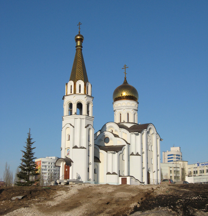 Церковь Татианы при Самарском университете, Самара (Самара, город, Самарская область). общий вид в ландшафте