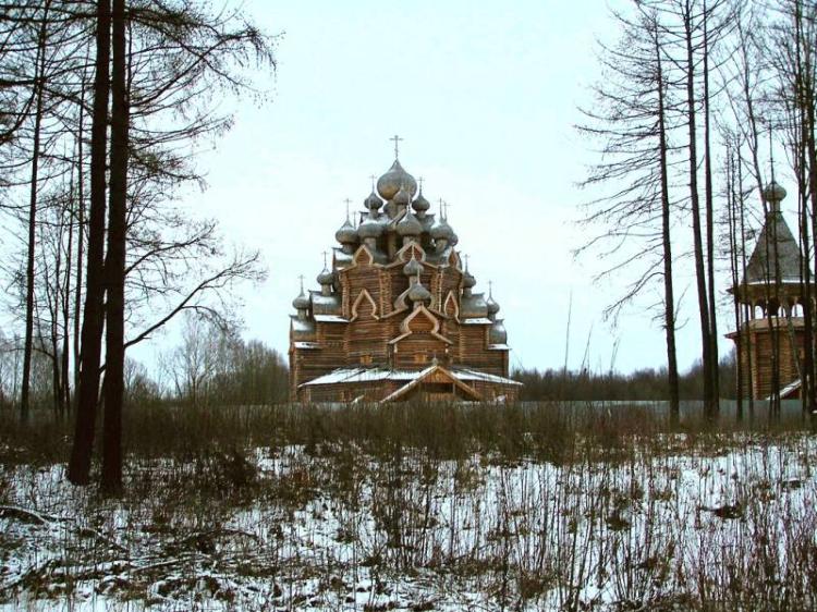 Невский Парклесхоз. Церковь Покрова Пресвятой Богородицы. фасады