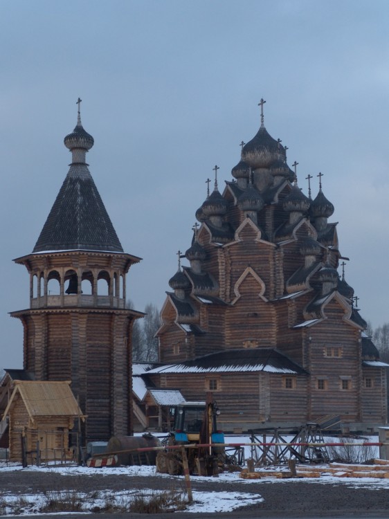 Церковь Покрова Пресвятой Богородицы, Невский Парклесхоз (Всеволожский район, Ленинградская область). фасады