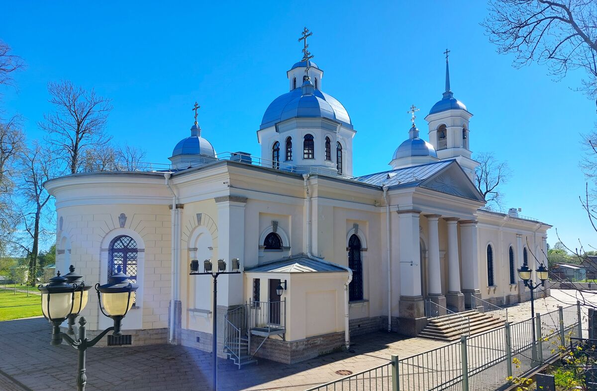 Церковь Тихвинской иконы Божией Матери, Путилово (Кировский район, Ленинградская область). фасады