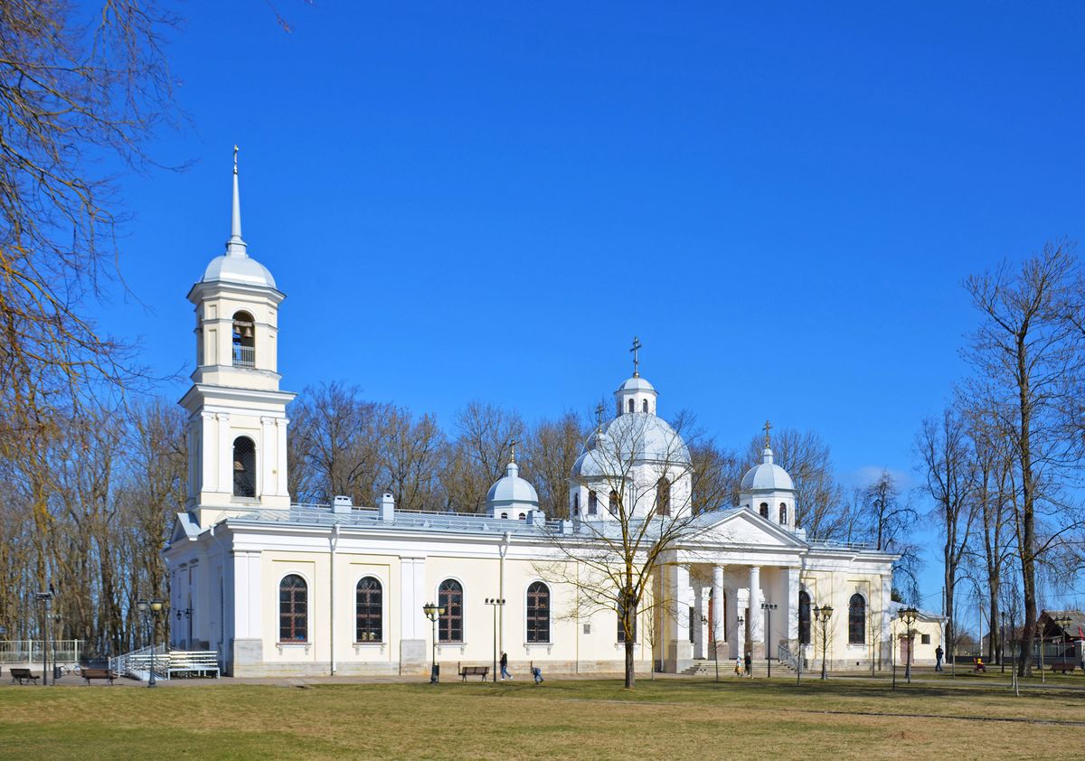 фасады. Церковь Тихвинской иконы Божией Матери, Путилово (Кировский район, Ленинградская область)