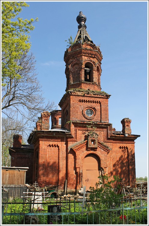 Церковь Успения Пресвятой Богородицы, Лукинское (Кировский район, Ленинградская область). фасады