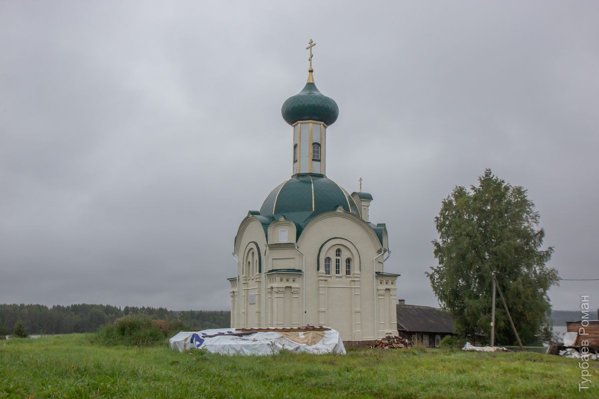 Церковь Всех Святых, Анхимово (Вытегорский район, Вологодская область). фасады, Вид с северо-востока