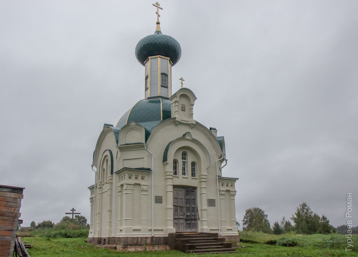 Церковь Всех Святых, Анхимово (Вытегорский район, Вологодская область). фасады, Вид с северо-запада