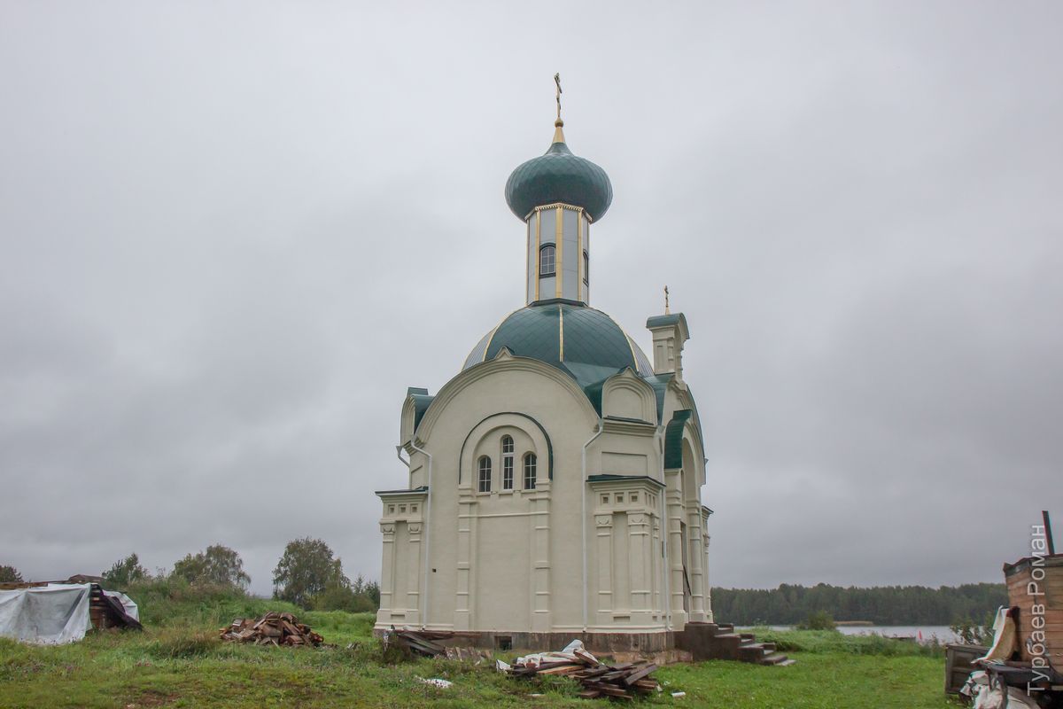 Церковь Всех Святых, Анхимово (Вытегорский район, Вологодская область). фасады, Вид с севера
