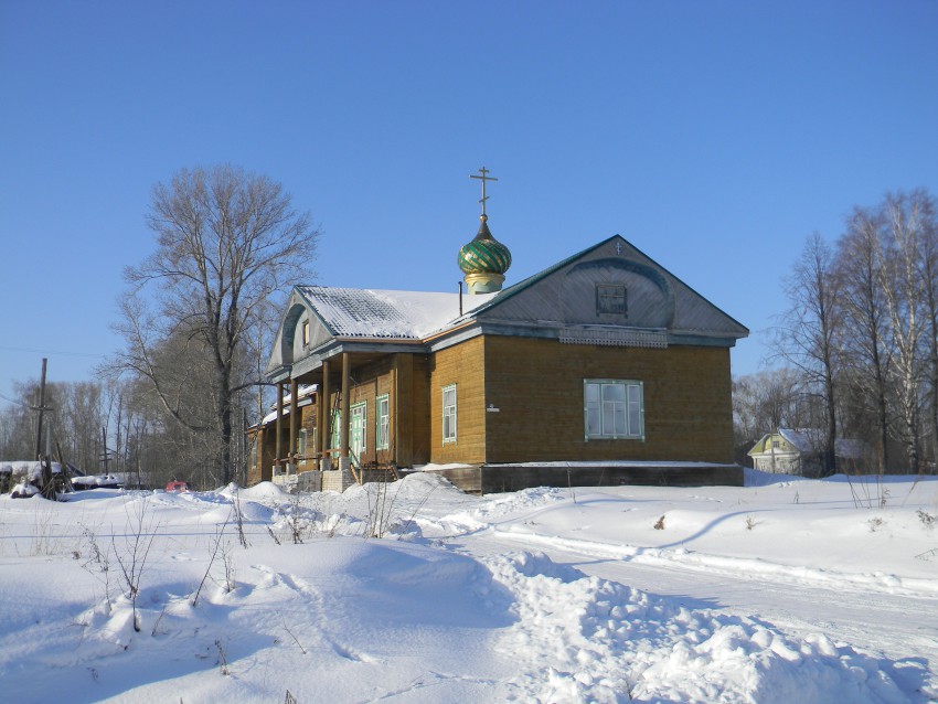 Сёготь. Церковь Макария Унженского и Желтоводского. общий вид в ландшафте
