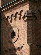 Церковь Всех Святых, Малая "роза" - окуль.<br>, Рига, Рига, город, Латвия