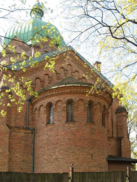 Церковь Всех Святых, Рига (Рига, город, Латвия). архитектурные детали, Алтарная часть церкви