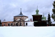 Храмовый комплекс. Церкви Спаса Нерукотворного образа и Николая Чудотворца - Нижний Починок - Опаринский район - Кировская область