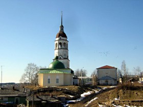 Тотьма. Храмовый комплекс. Церкви Воскресения Христова и Успения Пресвятой Богородицы