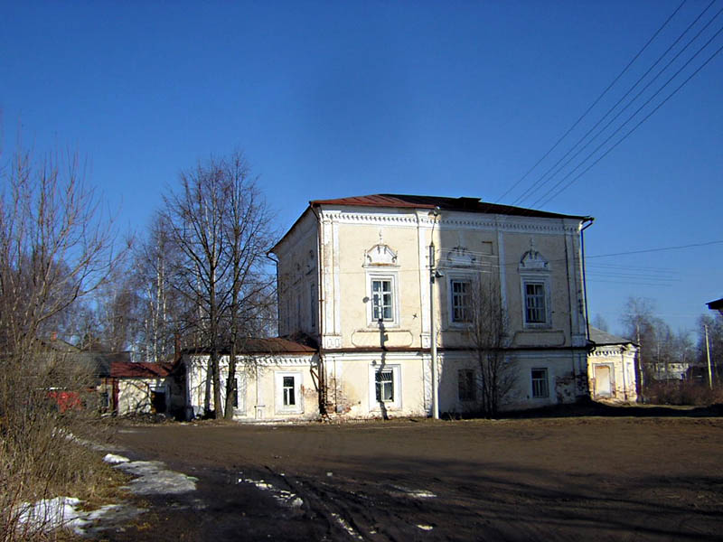 Церковь Воскресения Христова, Тотьма (Тотемский район, Вологодская область). общий вид в ландшафте