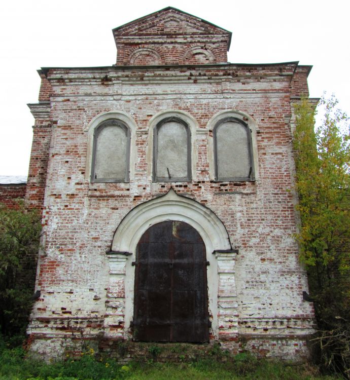 Нелазское. Церковь Михаила Архангела. фасады, южный фасад (фрагмент)