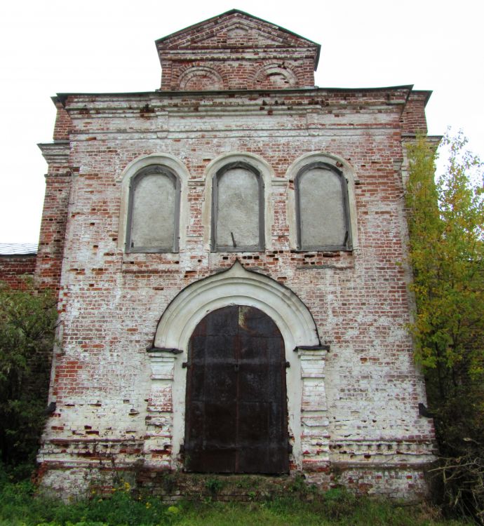 Церковь Михаила Архангела, Нелазское (Череповецкий район, Вологодская область). архитектурные детали, южный фасад (фрагмент)