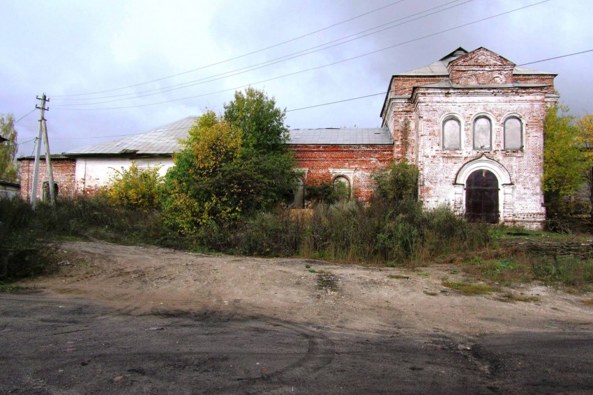 Нелазское. Церковь Михаила Архангела. фасады, вид с юга
