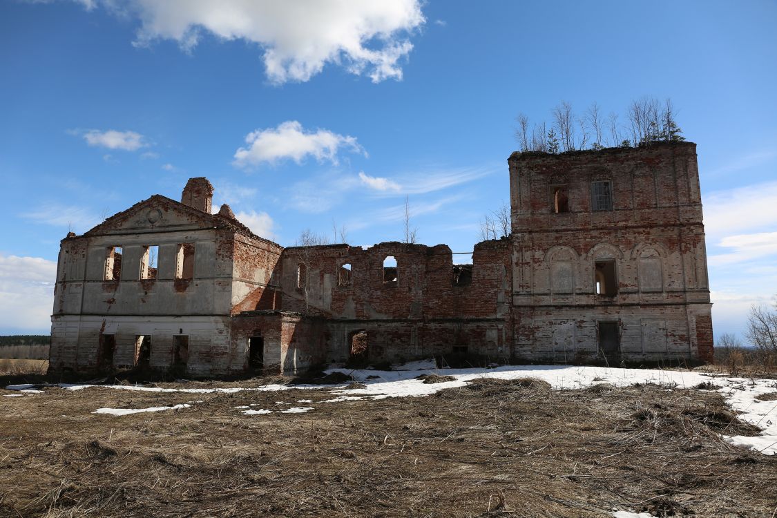 Покровское. Церковь Троицы Живоначальной. фасады