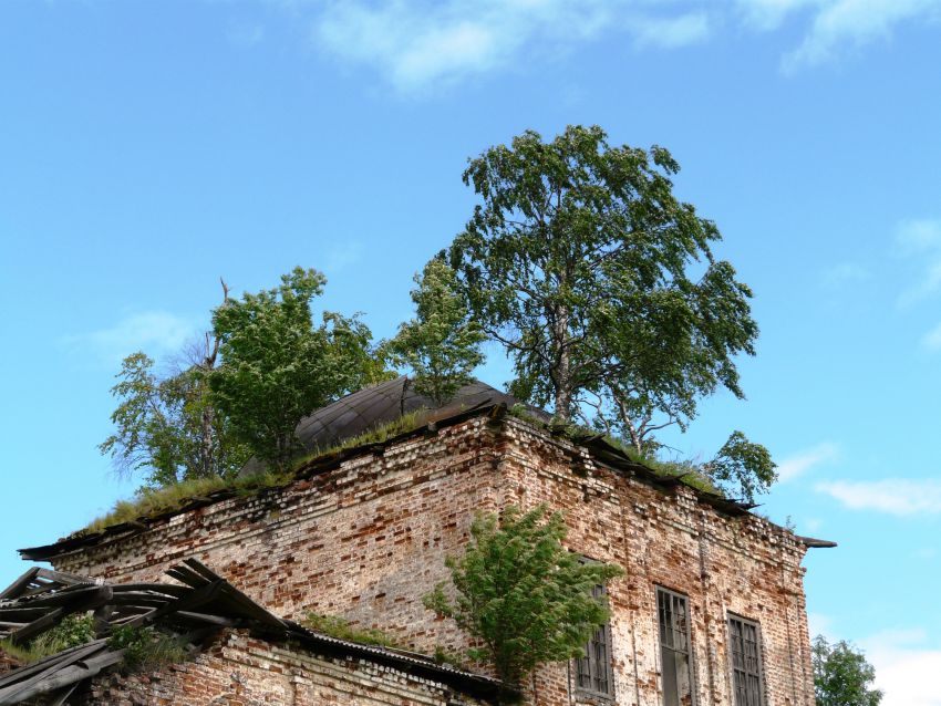 Церковь Николая Чудотворца, Никольская (Сокольский район, Вологодская область). архитектурные детали