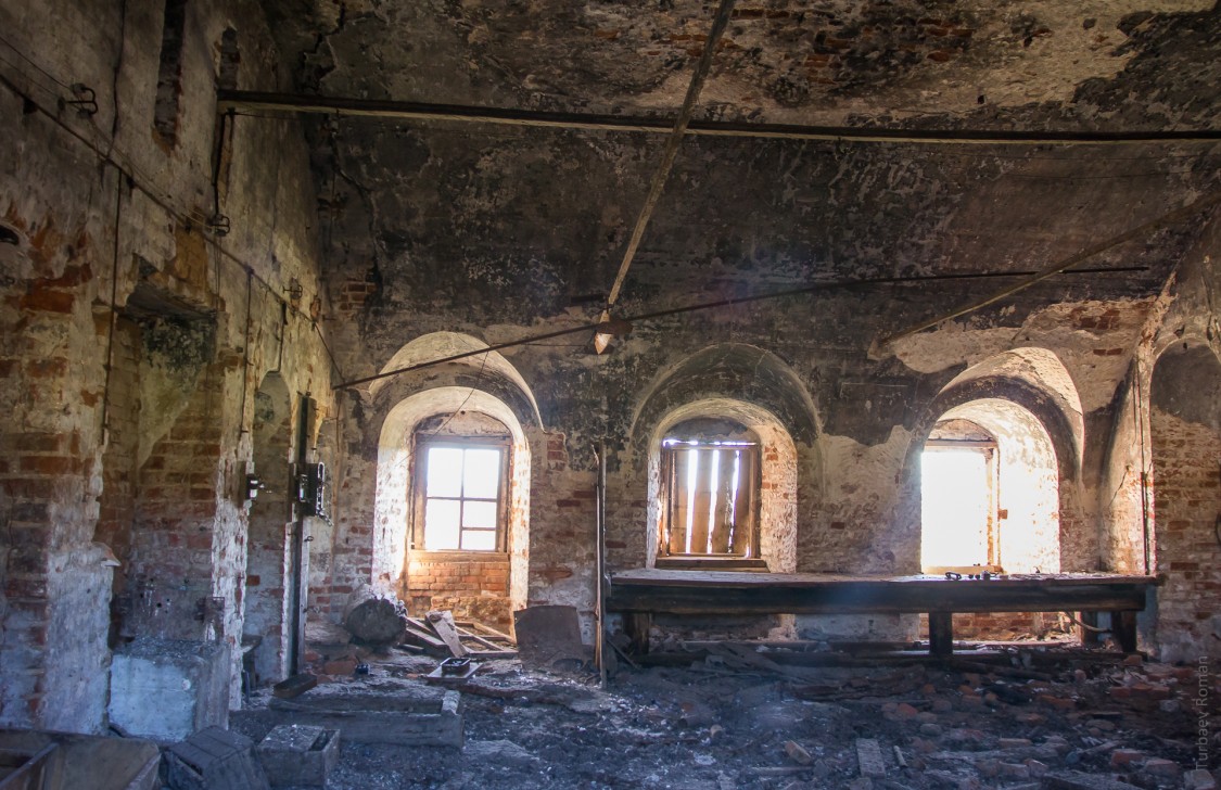 Церковь Николая Чудотворца, Никольская (Сокольский район, Вологодская область). интерьер и убранство